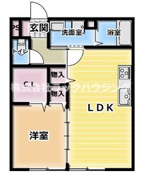 カーサ南野口の物件間取画像